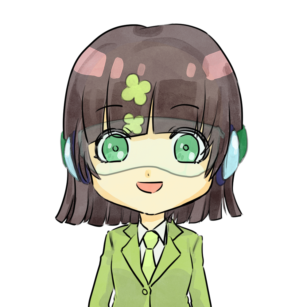 職員の女の子(にじくろちゃん)の画像