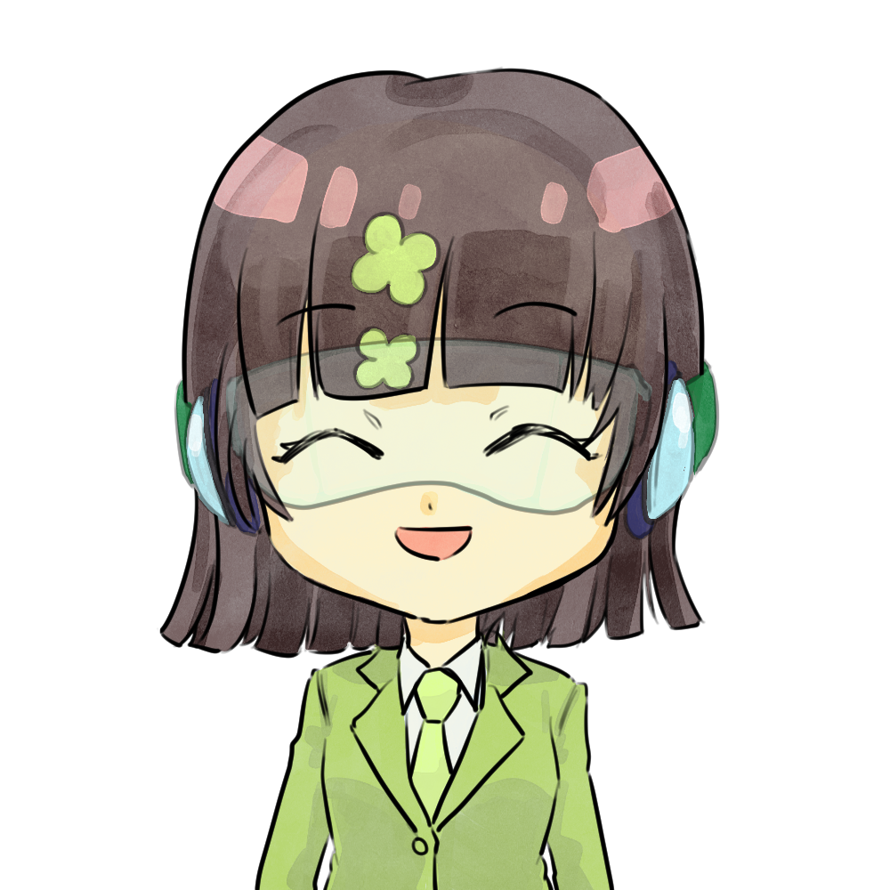 職員の女の子(にじくろちゃん)の画像