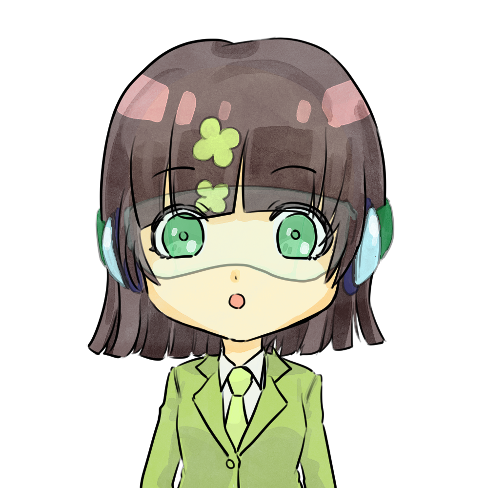 職員の女の子(にじくろちゃん)の画像