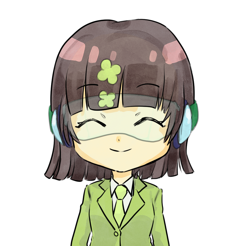 職員の女の子(にじくろちゃん)の画像