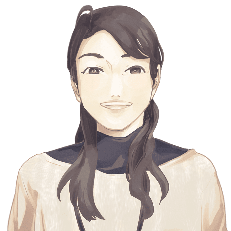 女性職員 作業療法士のイラスト